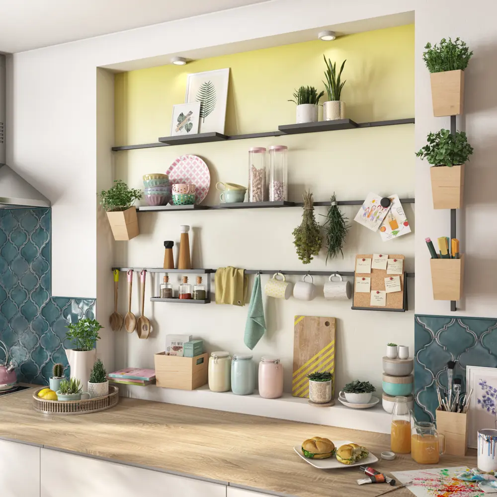 80135887 Рейлинг Delinia ID 60 см сталь цвет чёрный STLM-0013786  - Вид №8