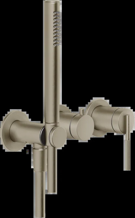 Смеситель для душа 63545 149 Gessi Ingranaggio МАТОВЫЙ НИКЕЛЬ FINOX