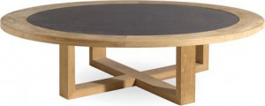MNST114 Журнальные столики teak ⌀130см Manutti Siena