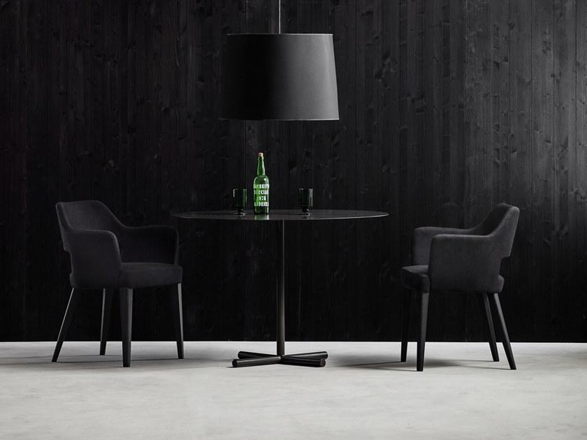 Origins 1971 Стул из ткани с подлокотниками Emily sun-id-1481272 - Вид №3