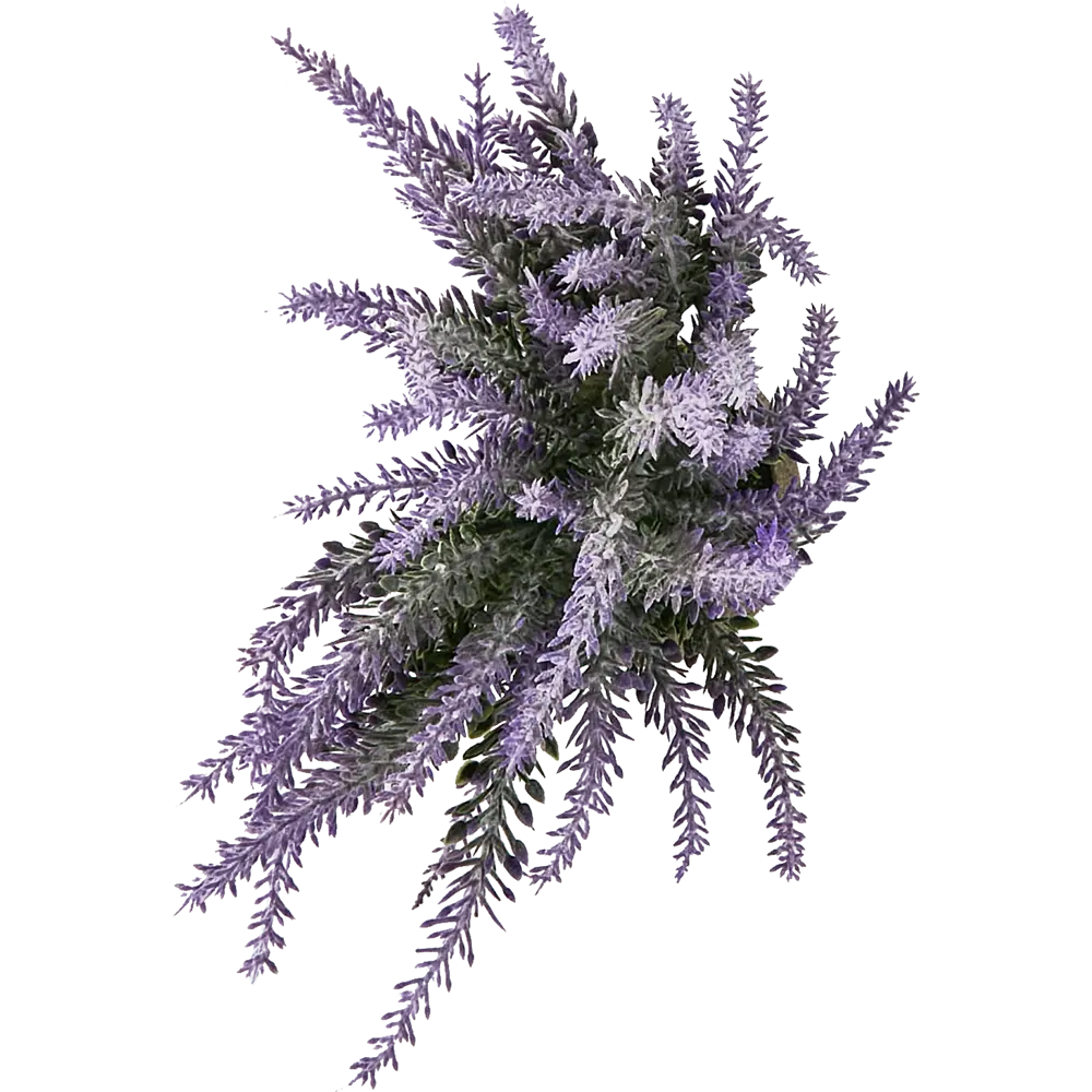 88999725 Искусственное растение Вереск сиреневый пластик 24 см STLM-0831999 Santreyd  - Вид №1