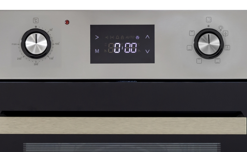 9092293 Электрический духовой шкаф MBS DE-451 серебристый STDN-0119183 - Вид №2