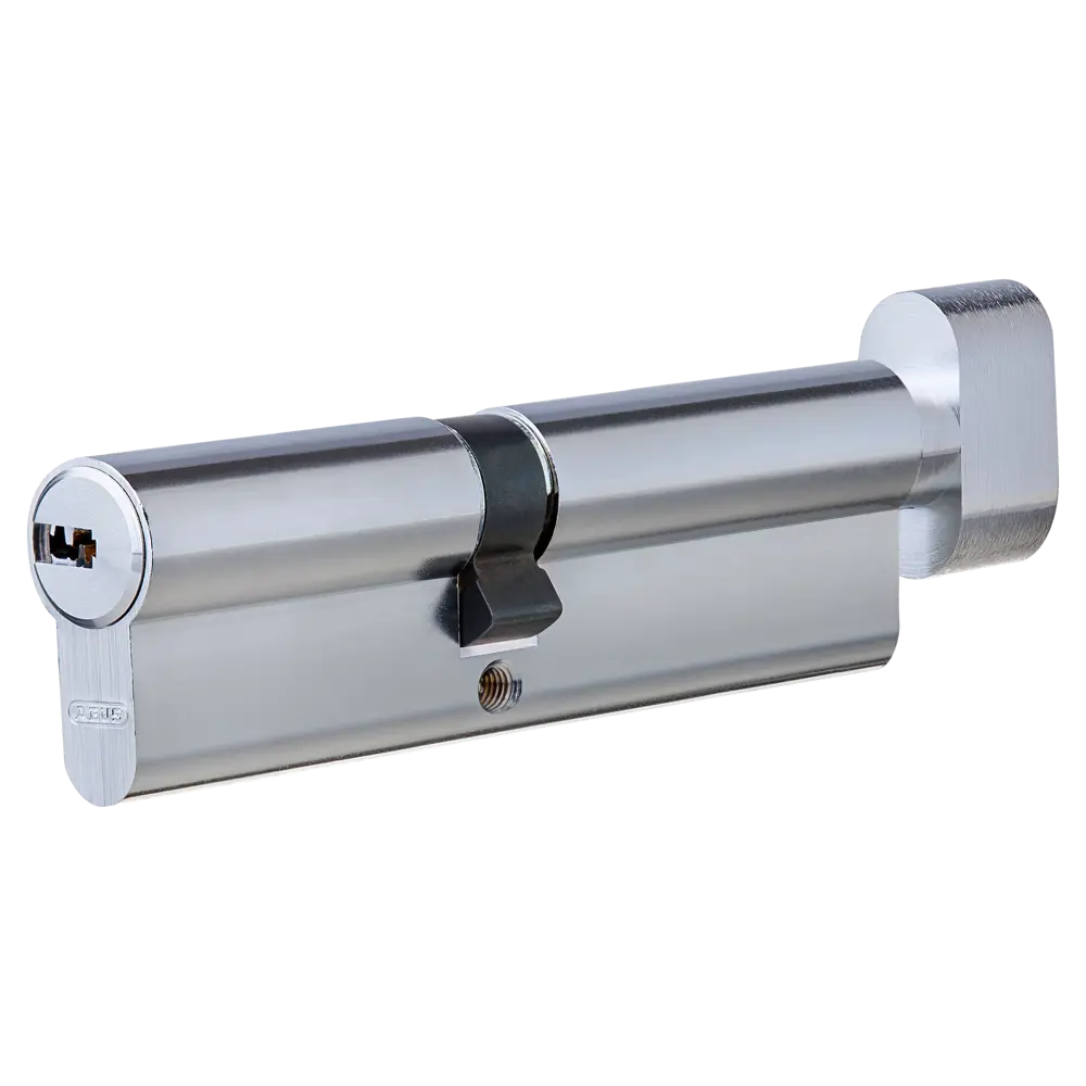 Цилиндр Abus 45х55 мм, ключ/вертушка, цвет никель 82389997 STLM-2183004 D6
