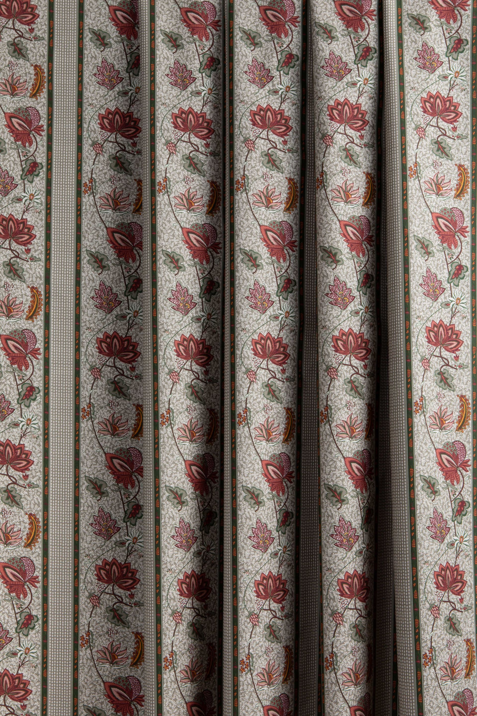 Хлопчатобумажная ткань с цветочным рисунком LELIEVRE Quenin-Belle Époque ARCH-00124598 - Вид №1