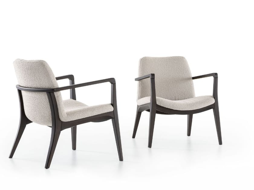 Кресло с подлокотниками с мягким сиденьем Pacini & Cappellini ARCH-00071818