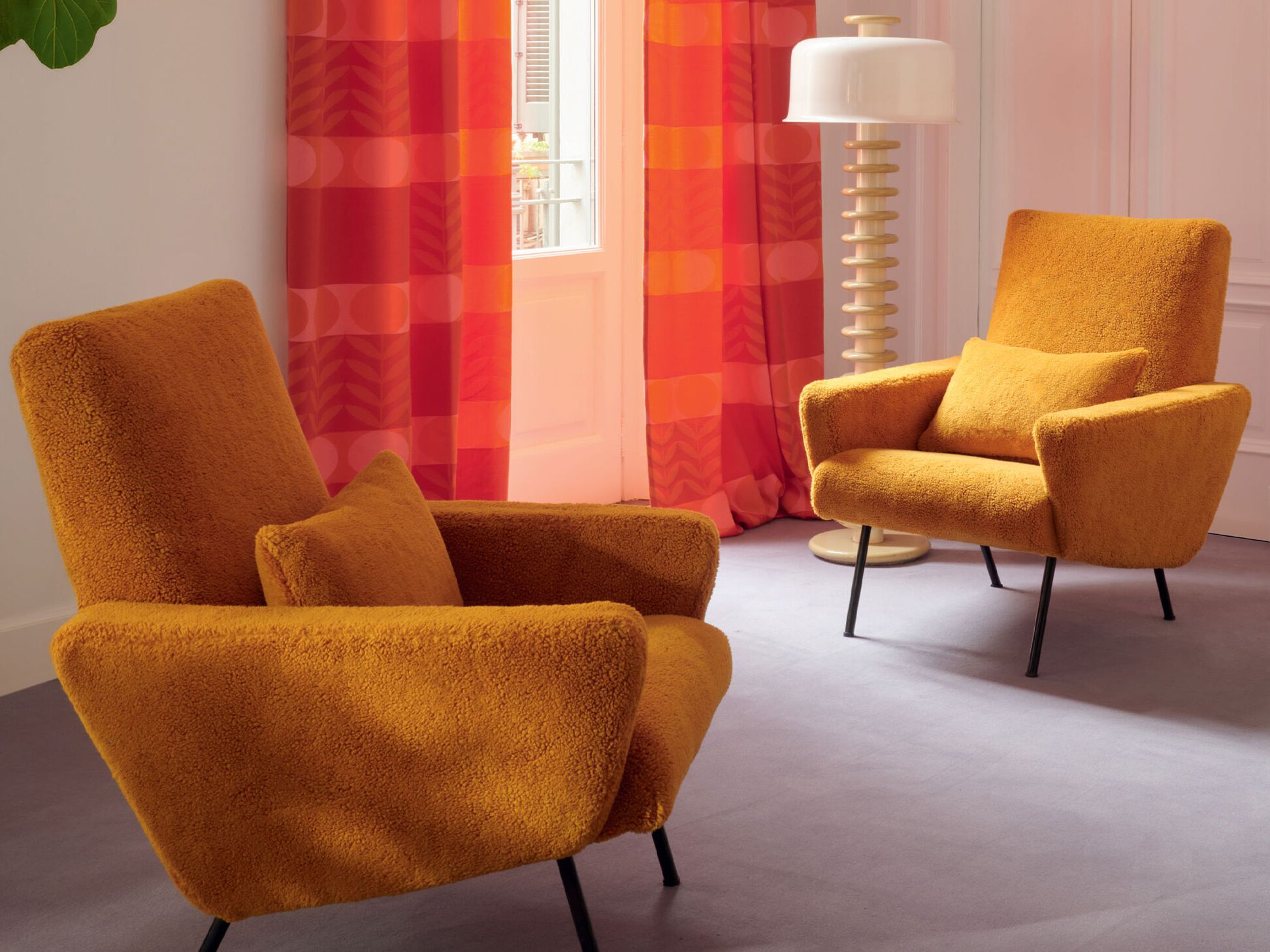 Обивочная ткань из шерсти и синтетического волокна Élitis PANCHO ARCH-00045501 - Вид №3