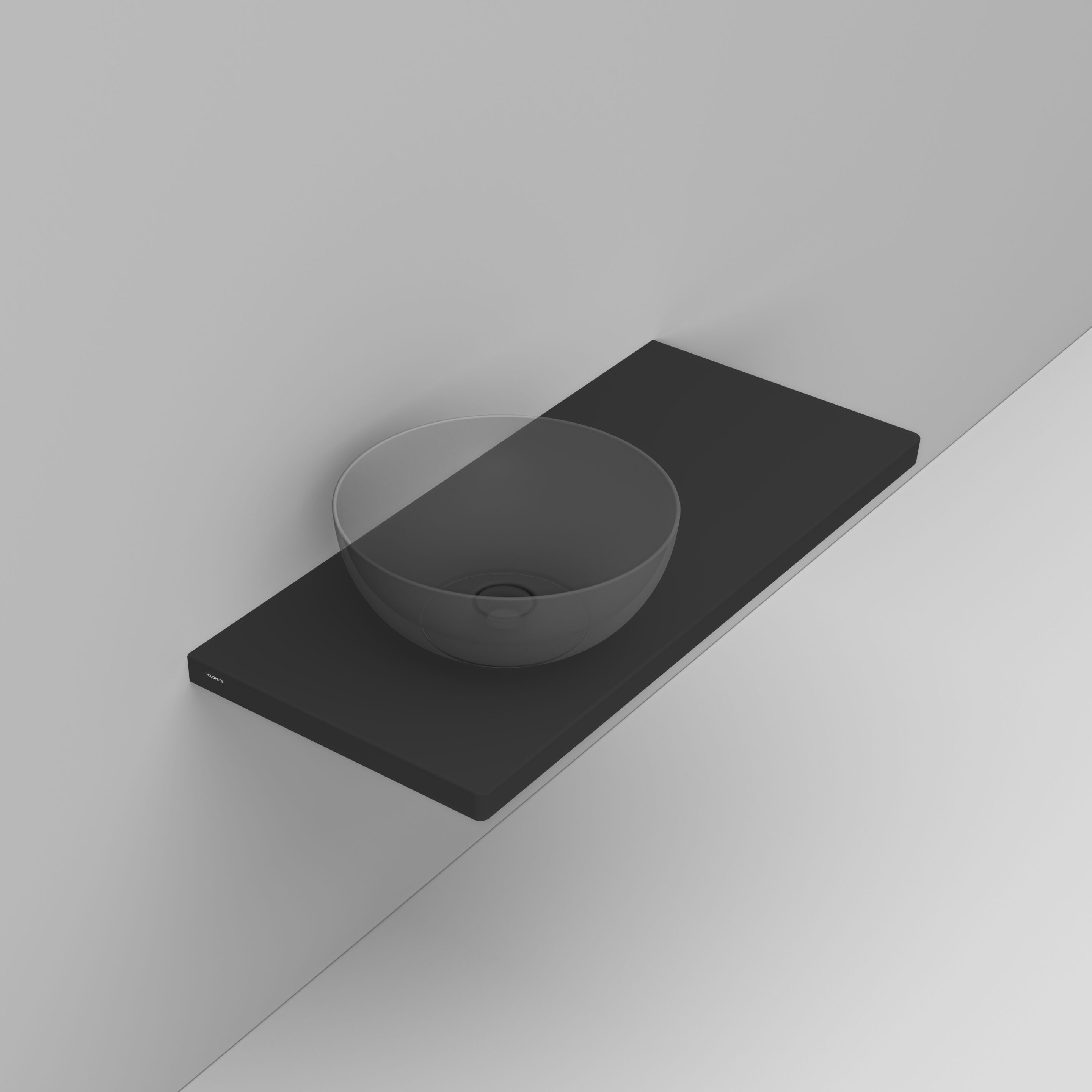 Керамическая столешница с одной раковиной Ceramica Dolomite FLAT ARCH-00032542 - Вид №11