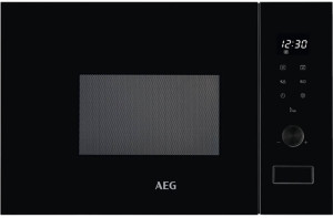 9101717 Встраиваемая микроволновая печь AEG MSB2057D-B черный