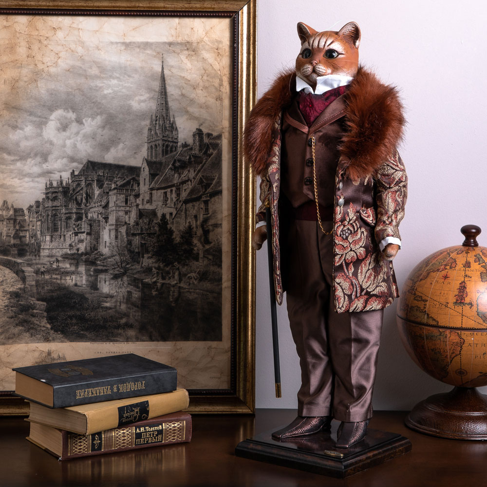 76009 Коллекционная кукла Кот Сэр Генрих BOGACHO 4627138150290