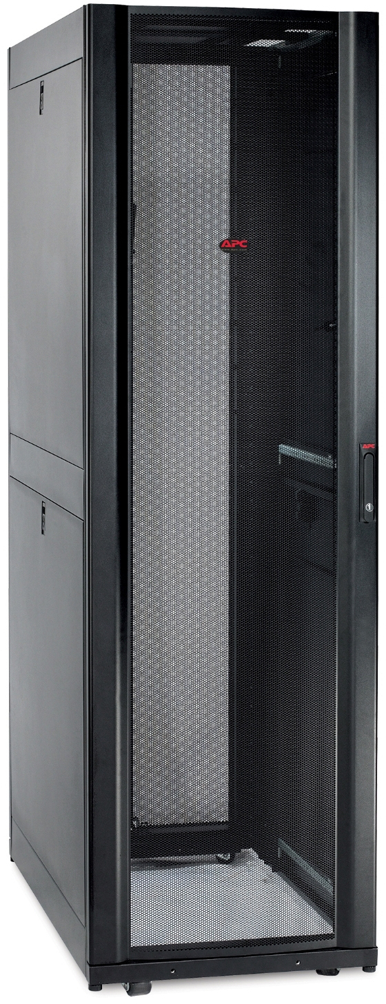 AR3107 Netshelter sx 48u 600mm wide x 1070mm deep enclosure with sides black APC Santreyd 
