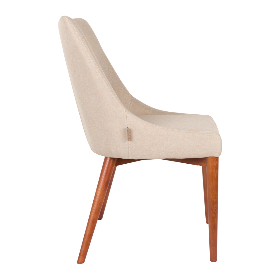 Кресло Juju молочное Dutchbone 1100233 - Вид №5