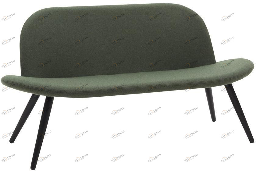 SOFTLINE Скамья из ткани со спинкой Orlando sun-id-1494727