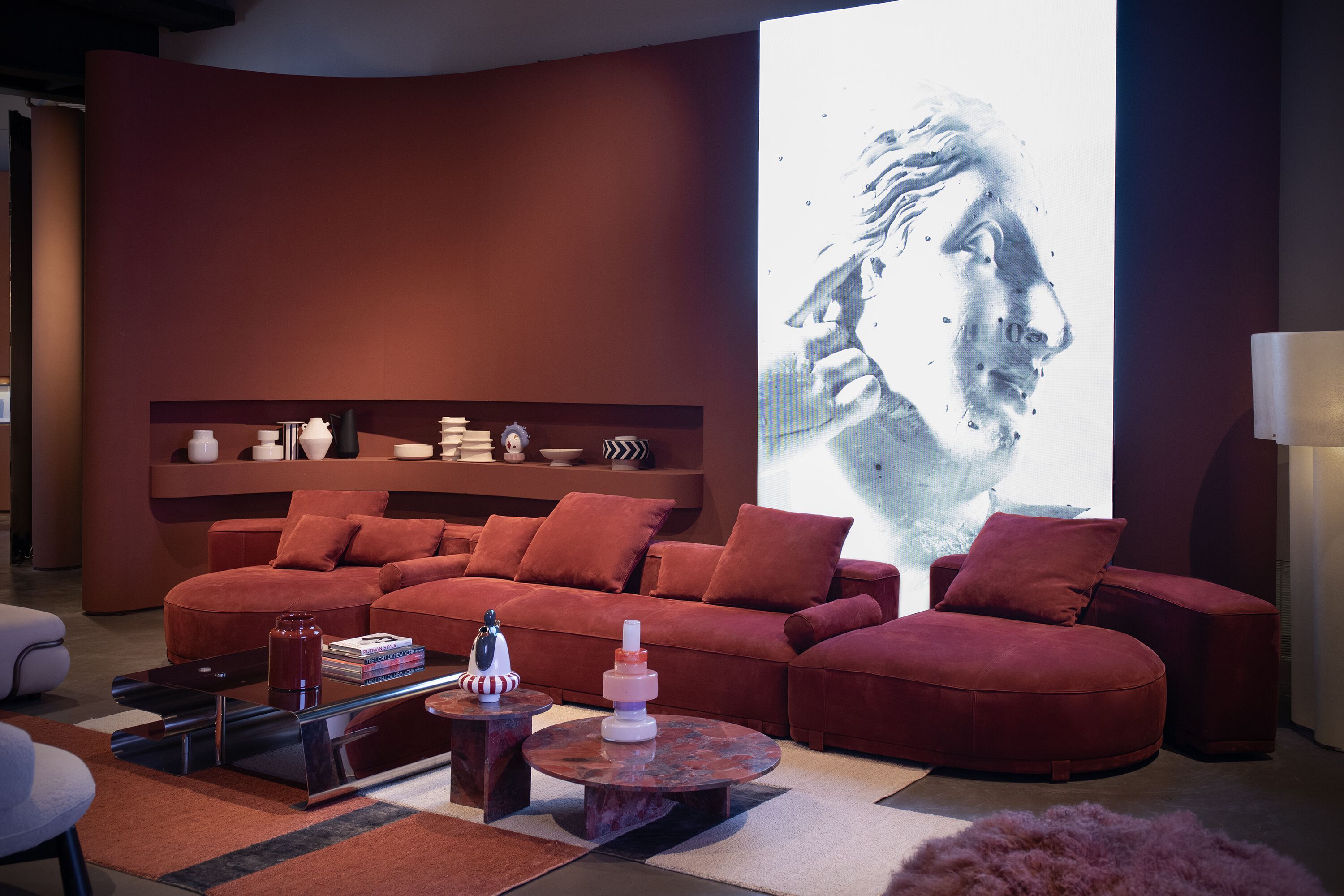 Кожаный модульный диван Baxter JULIETTE ARCH-00053298 - Вид №4