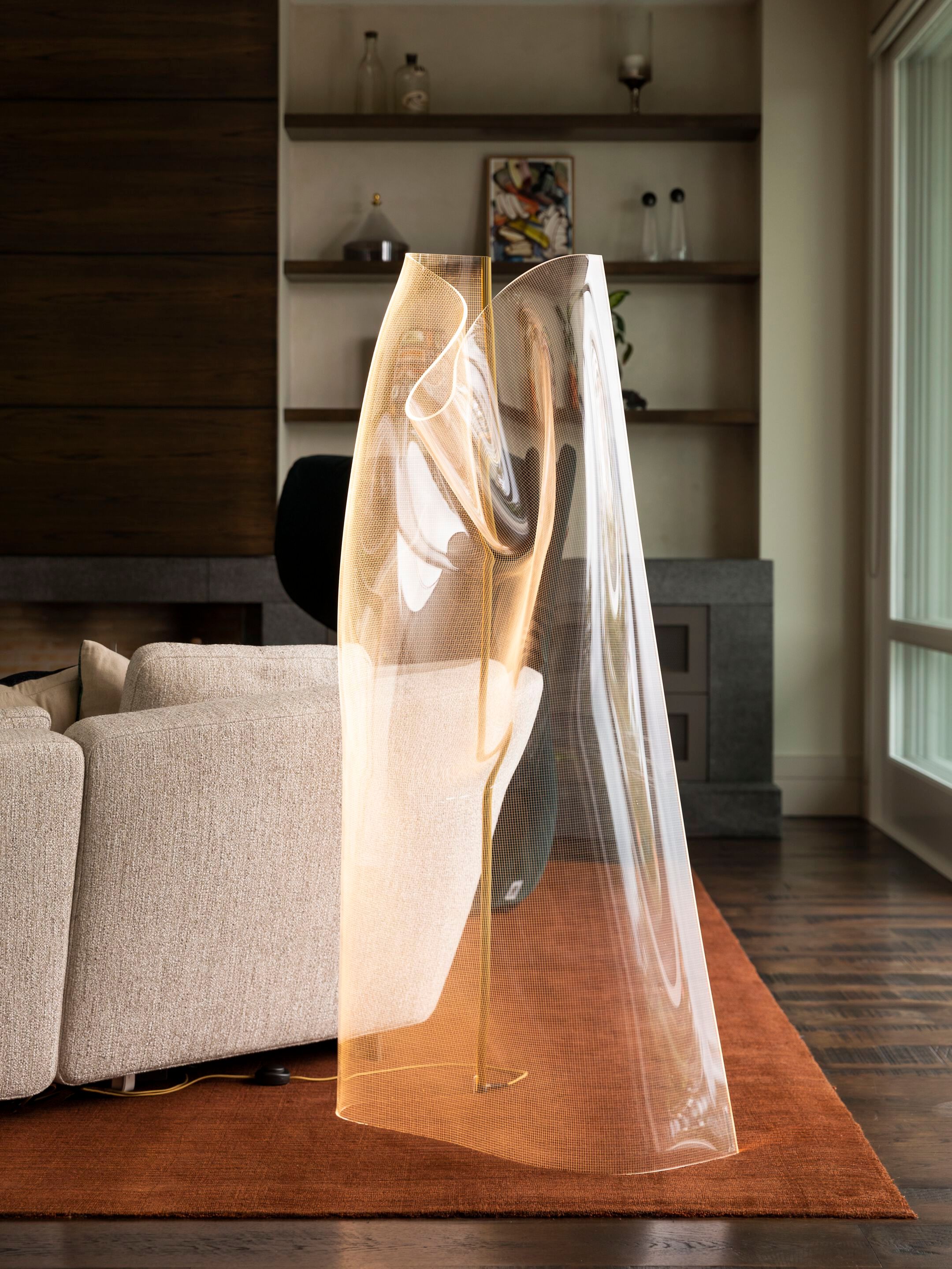 Акриловый светодиодный торшер ручной работы с диммером PARACHILNA GWEILO ARCH-00145989 - Вид №31