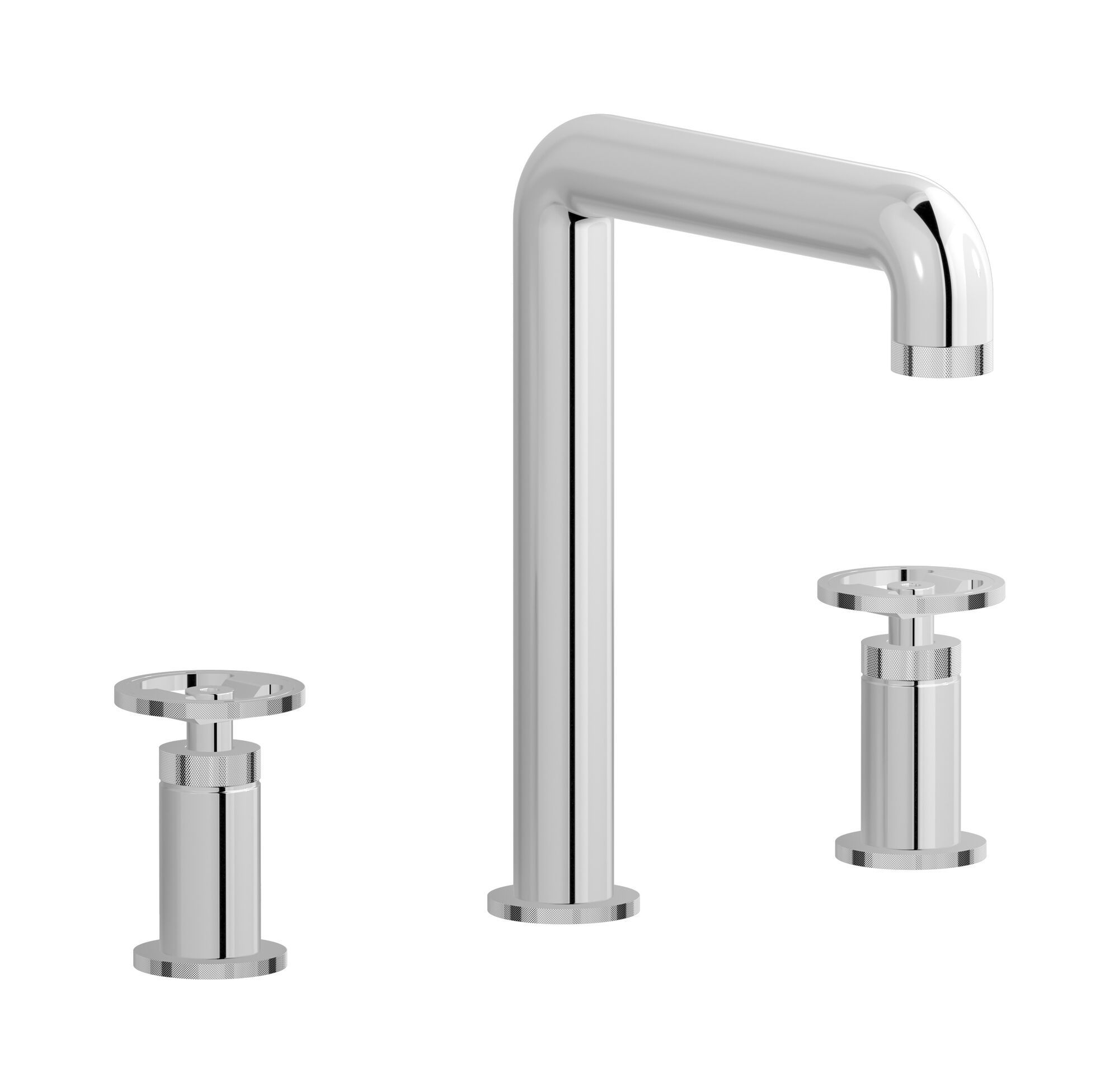 Смеситель для раковины с 3 отверстиями для пола с автоматическим сливом IB Bold ARCH-00028947 - Вид №1