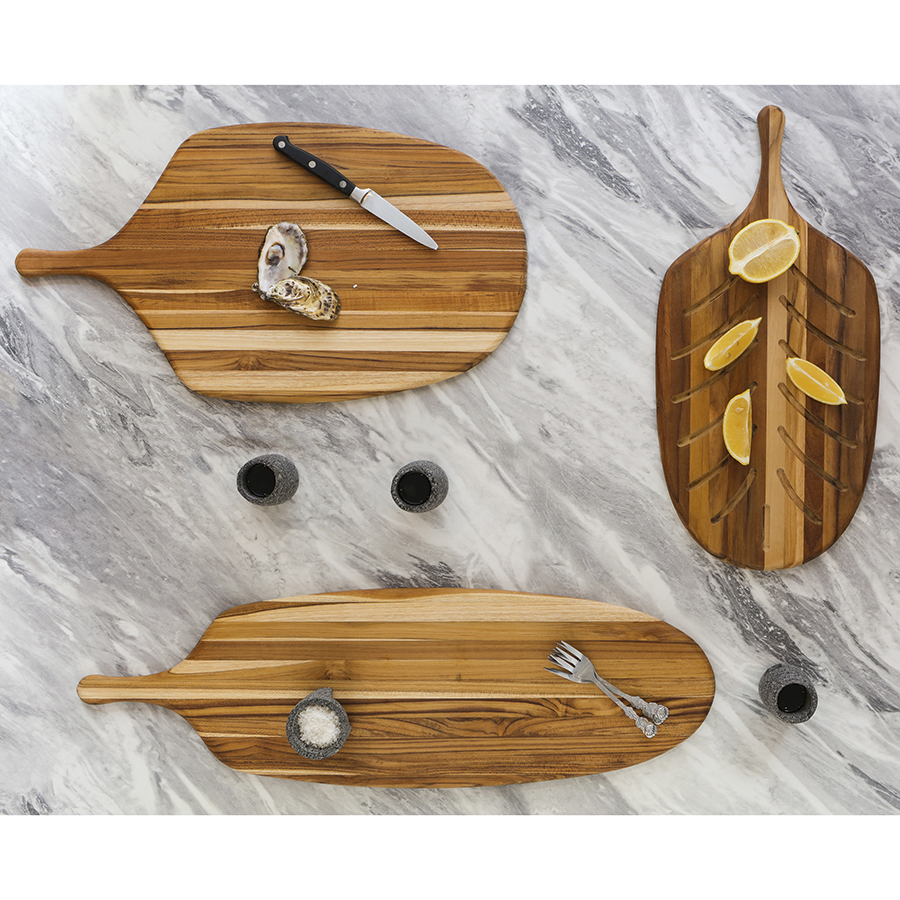 TH701 Доска для хлеба canoe 48х23 см TEAKHAUS  - Вид №3