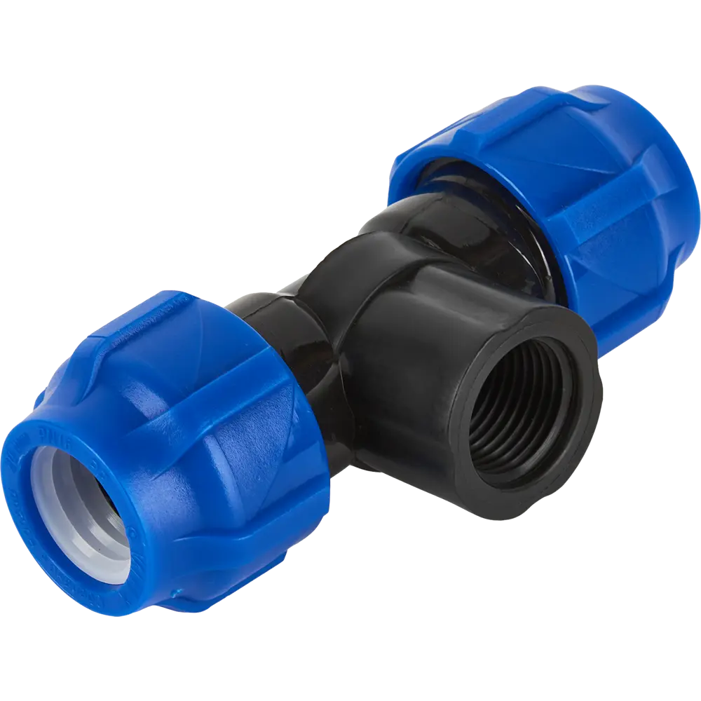 Тройник комбинированный ПНД Valfex 20x1/2"x20 мм ВР 1210012001220 89106788 STLM-2088314 