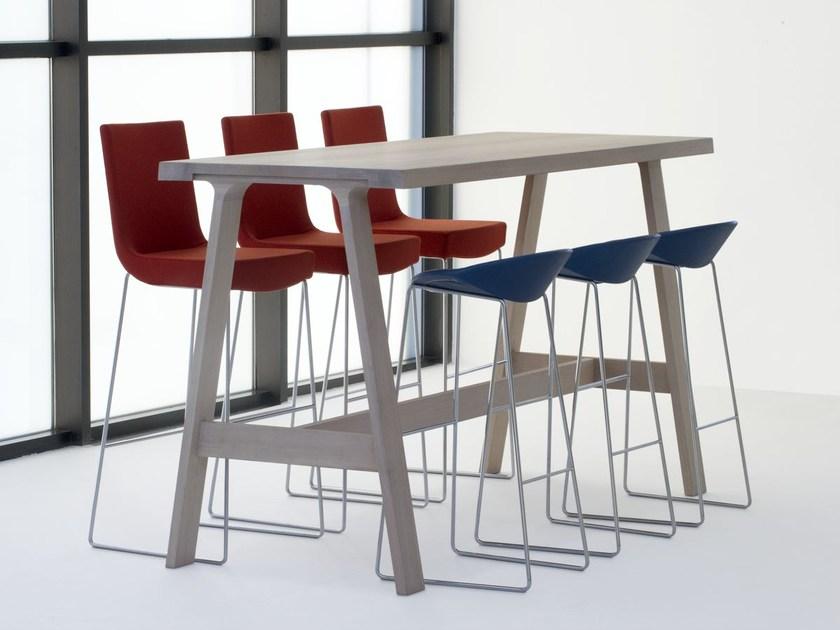 Montis Прямоугольный высокий стол из массива дерева Doble sun-id-1377959 - Вид №1