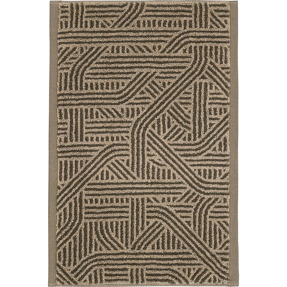 LEI_447_77_50 Полотенце 30/50 бежево-коричневый 80%хлопок 20%лен махра LEITNER Santreyd 