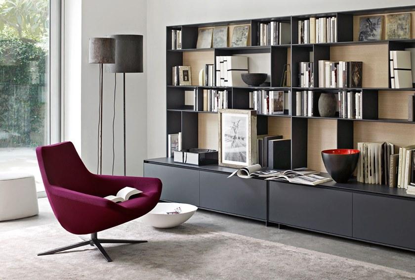 B&B Italia Поворотное кресло, обитое тканью с 4 спицами Metropolitan sun-id-1480169 - Вид №4