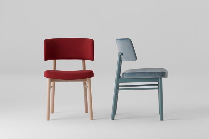 TrabA' Стул с открытой спинкой, обитый тканью Marlen 0151-le-im- marlen - Вид №1