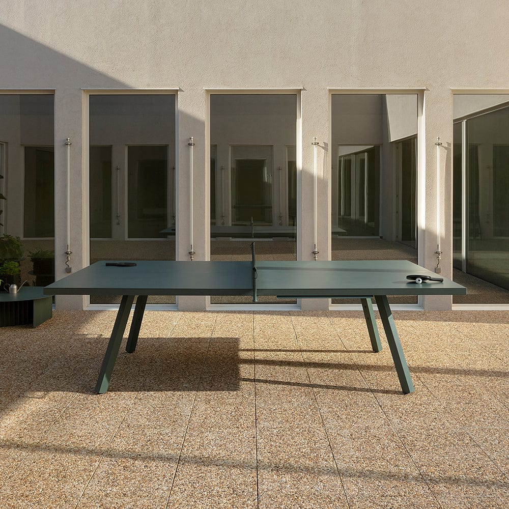 Одноцветный крытый прямоугольный стол для пинг-понга RS Barcelona YOU AND ME ARCH-00086608 - Вид №21