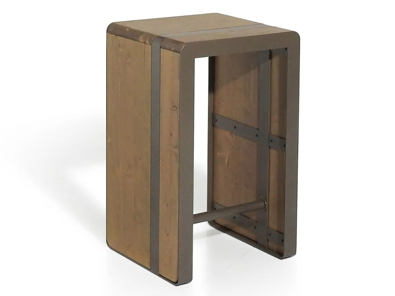 Стул из стали и дерева Fi.Ma лента ARCH-00103069 - Вид №1