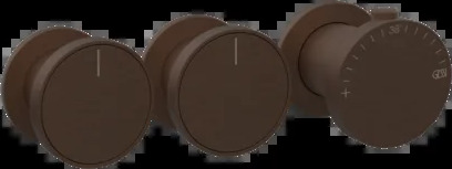 Смеситель для душа 66334 845 Gessi Origini ТЕМНАЯ БРОНЗА