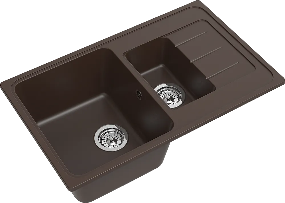 Кухонная мойка Кварц Ewigstein S487 GranFest E-60KF-S487 - Вид №1