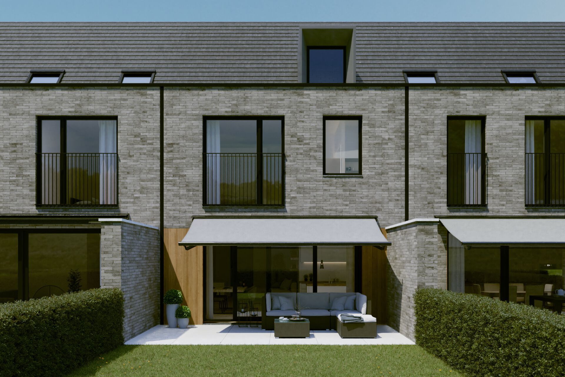 Тканевый тент со встроенным освещением Harol PRAIA ARCH-00117610 - Вид №1