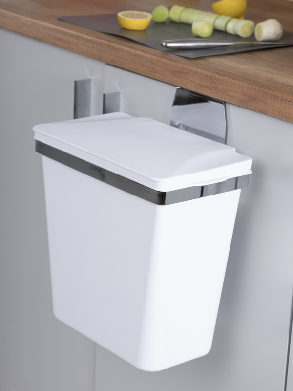 Контейнер для мусора на дверцу Zeta 11 White NAVAKO 10029 - Вид №4