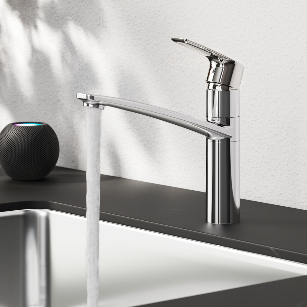 F90A00000 смеситель для кухни хром шт. AM.PM Gem - Вид №1