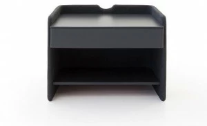 PIANCA Прямоугольная прикроватная тумбочка из лакированной древесины Chloé