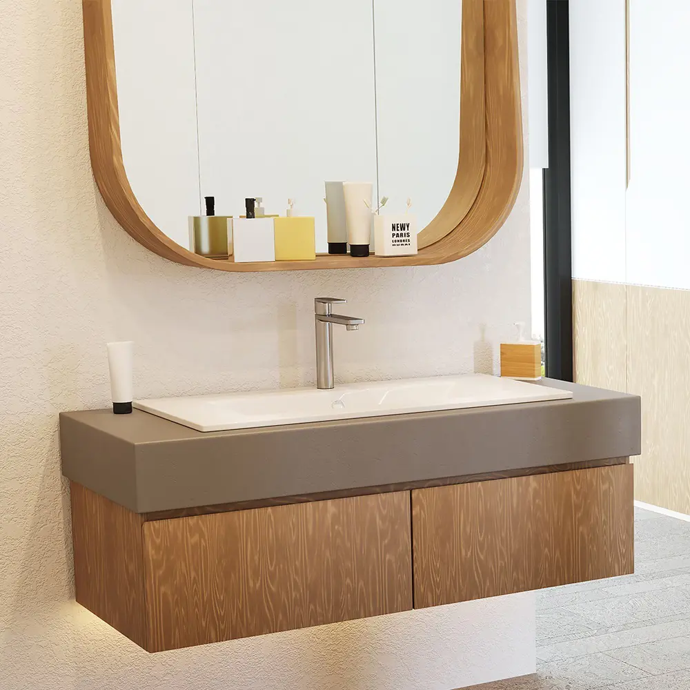 Sanita Luxe Quadro 90 — Фарфоровая раковина для встройки 82582173 Квадро STLM-0030581 - Вид №3