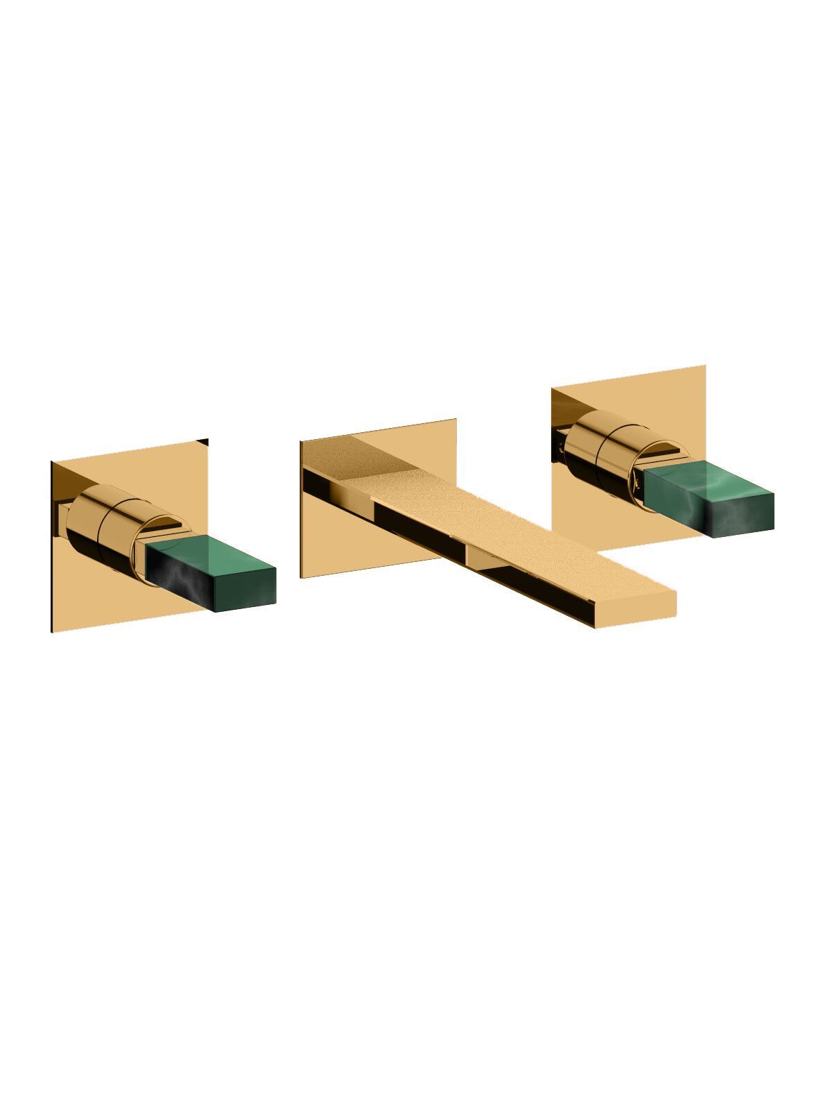 Настенный смеситель для раковины с 3 отверстиями без слива Rubinetterie Frattini Vita Due ARCH-00124133 - Вид №15