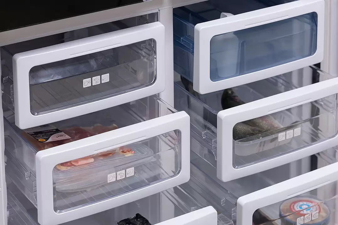 1053529 Холодильник многодверный   Sharp SJFS97VSL серебристый STDN-0040788 - Вид №8