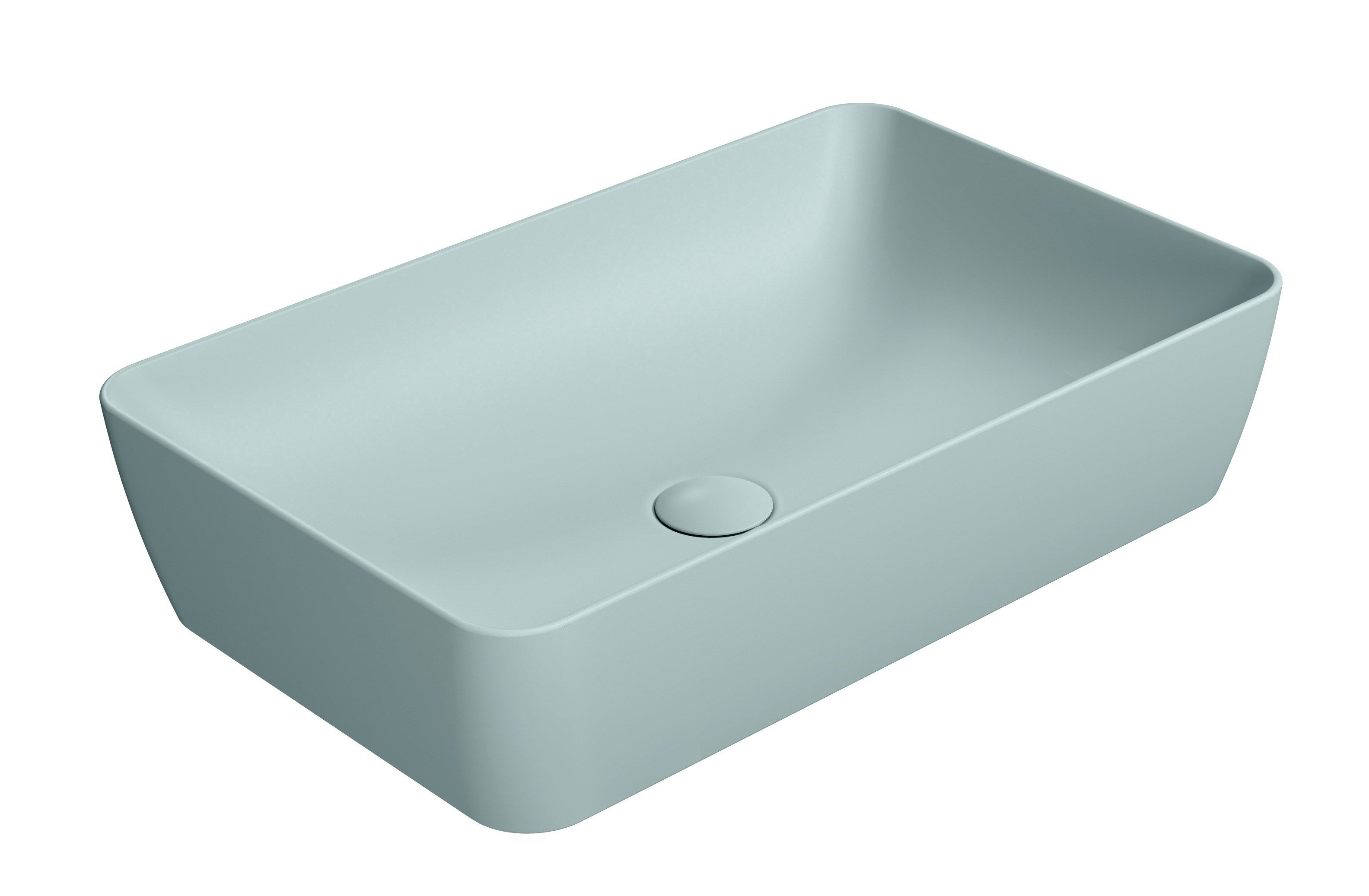 Керамическая одиночная прямоугольная столешница GSI ceramica Nubes ARCH-00038989 - Вид №7