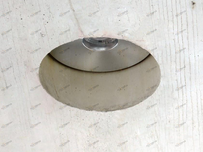 Eden Design Круглый встраиваемый алюминиевый точечный светильник с регулятором яркости °cd sun-id-1485760