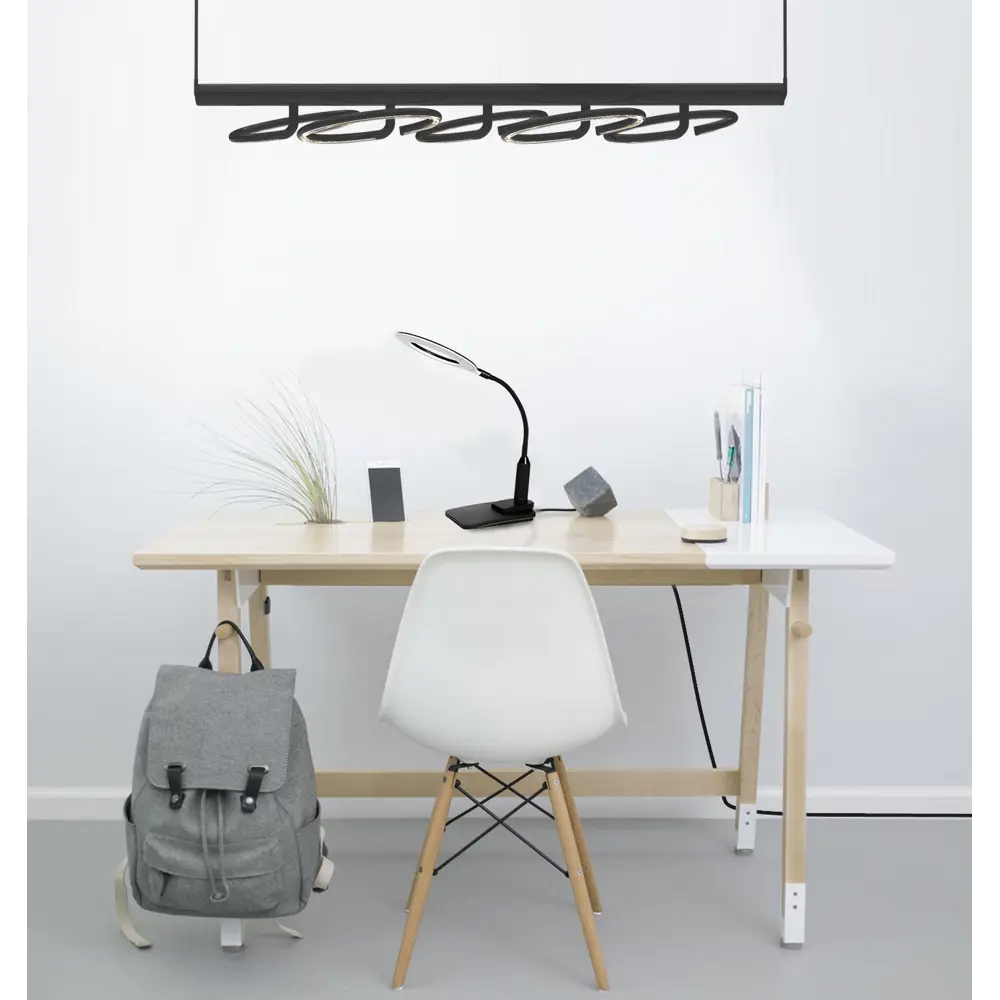 Светильник настольный «Circle» KD-814 7 Вт, цвет чёрный CAMELION STLM-2042554 - Вид №12