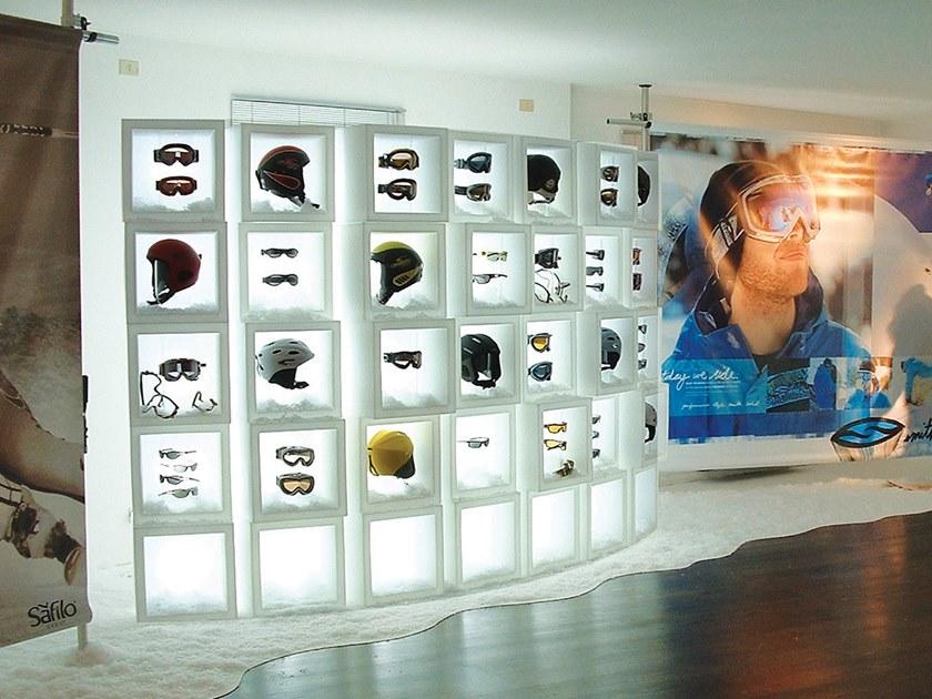 SLIDE Полиэтиленовая витрина / настенный блок sun-id-1458913 - Вид №6