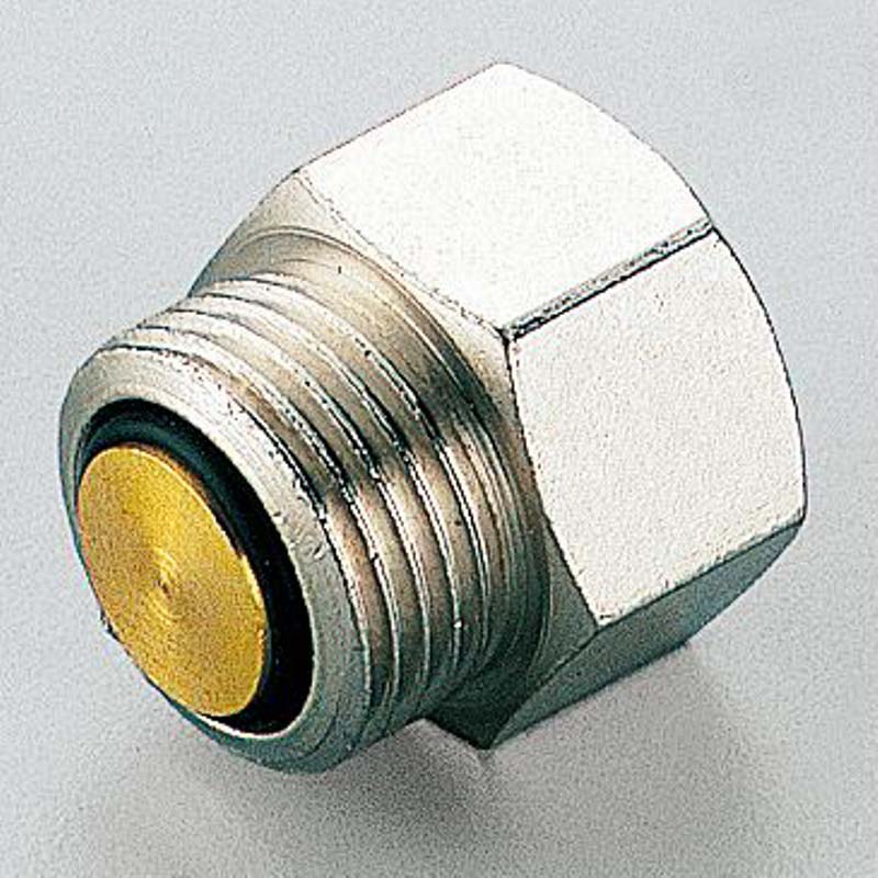 Клапан для монтажа/демонтажа вохдухоотводчика никелированный TIEMME 3/8" 1980012