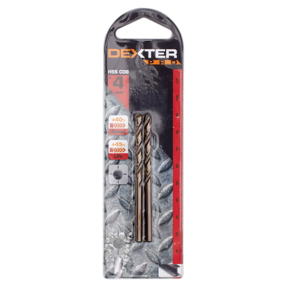 Сверло по металлу HSS-Co Dexter к. Pro 113-01331 4х75 мм 16673381 STLM-2147663  - Вид №2