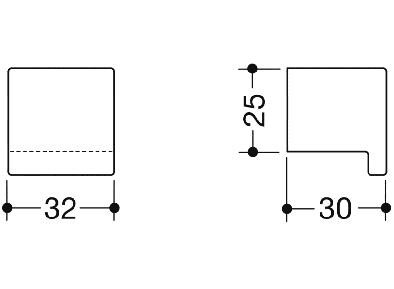 547.32.4 мебельная ручка HEWI USA Produkte  - Вид №16