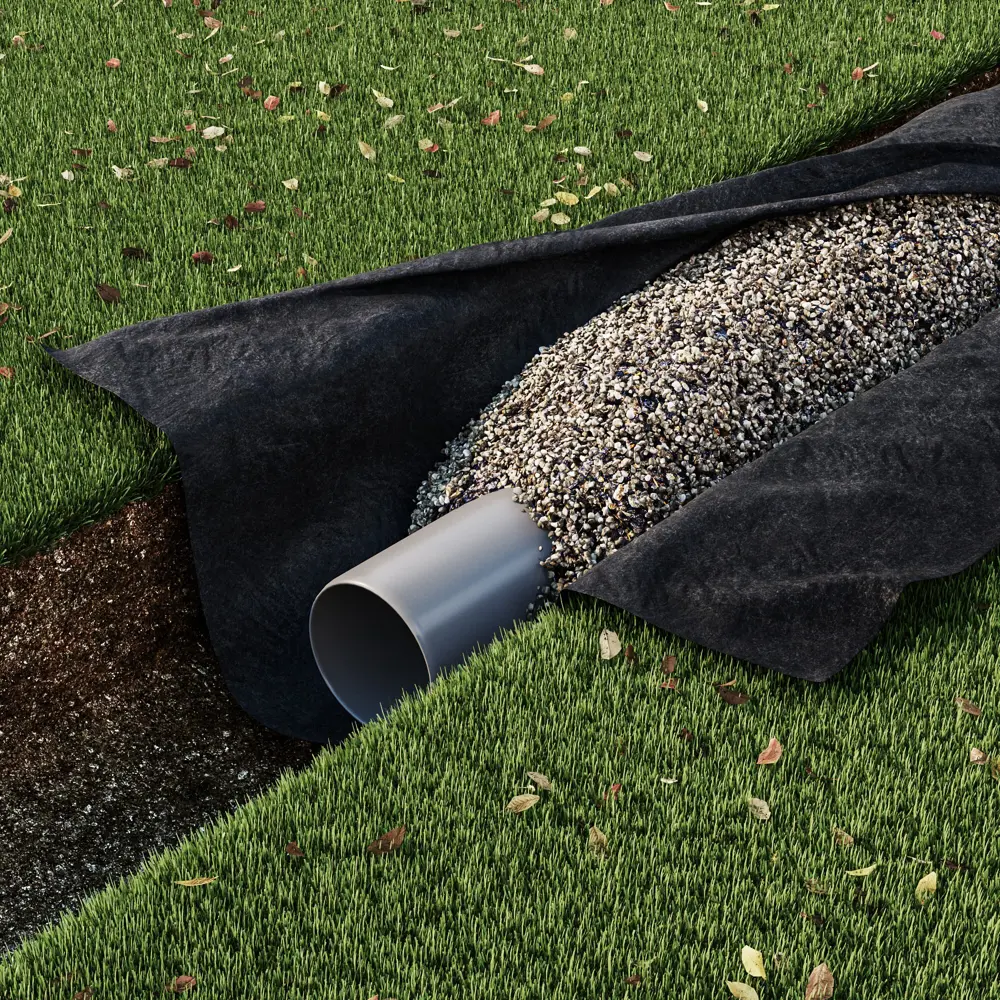 Геотекстиль иглопробивной Axton 2x25 м 150 г/м² STLM-2018076 - Вид №4