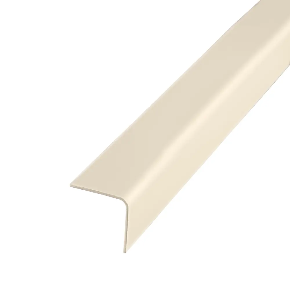 Угол ПВХ наружный 2700x20x20 мм бежевый матовый 89431853 STLM-2093676 POLIPLAST  - Вид №1