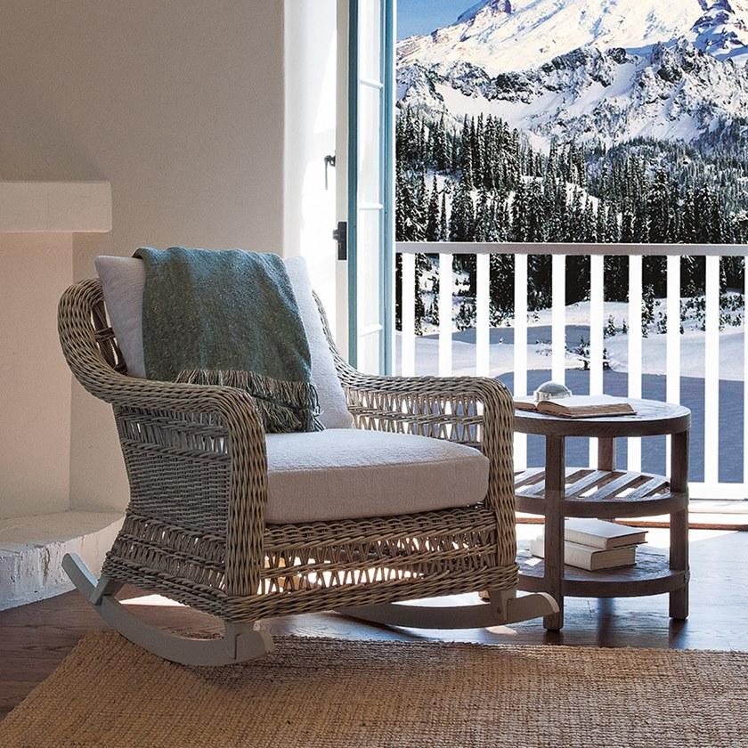 JANUS et Cie Кресло-качалка из janusfiber® с подлокотниками Arbor sun-id-1363647 - Вид №4