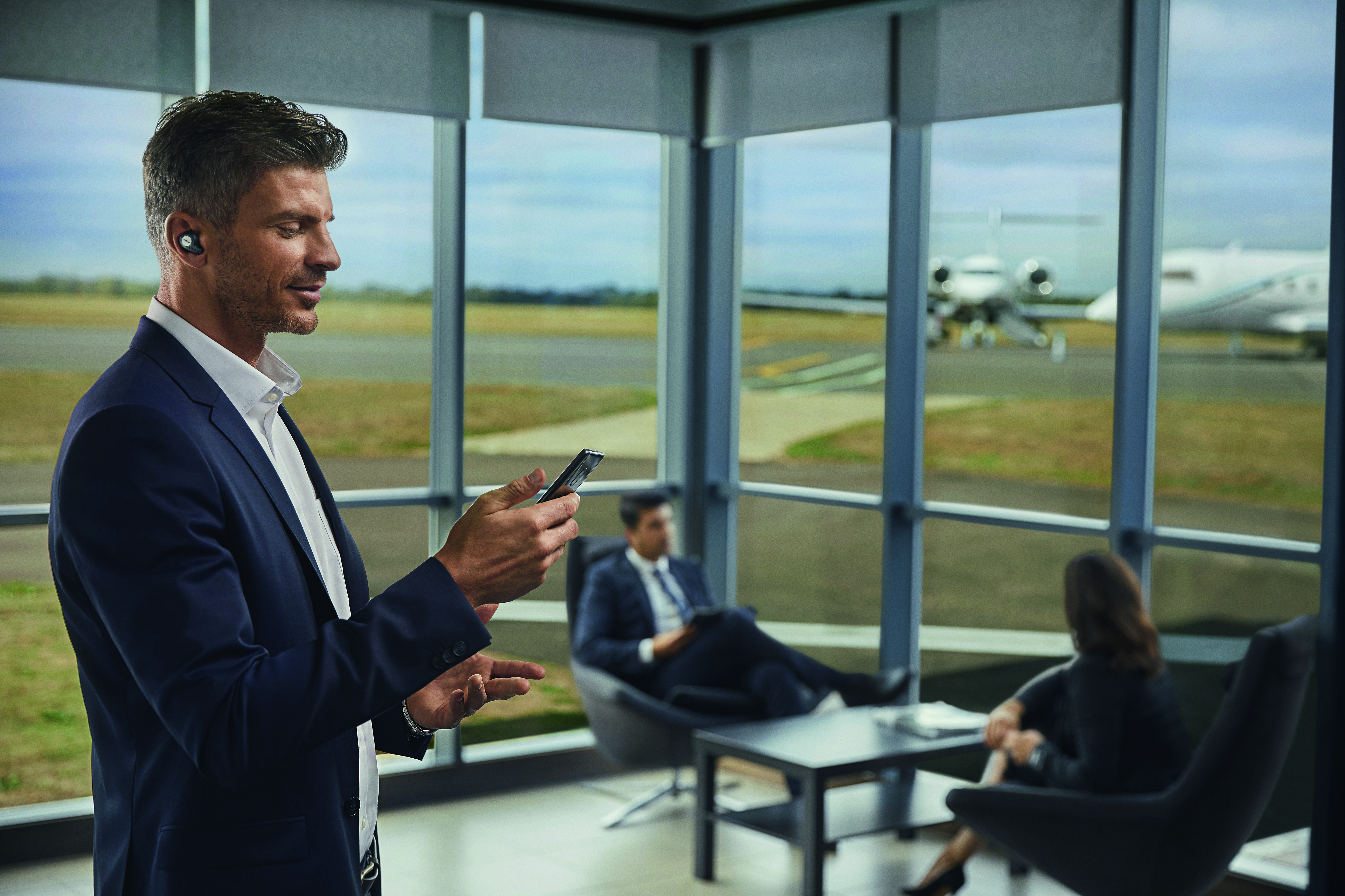 6598-832-209 evolve 65t, titanium black, uc Jabra Santreyd  - Вид №16