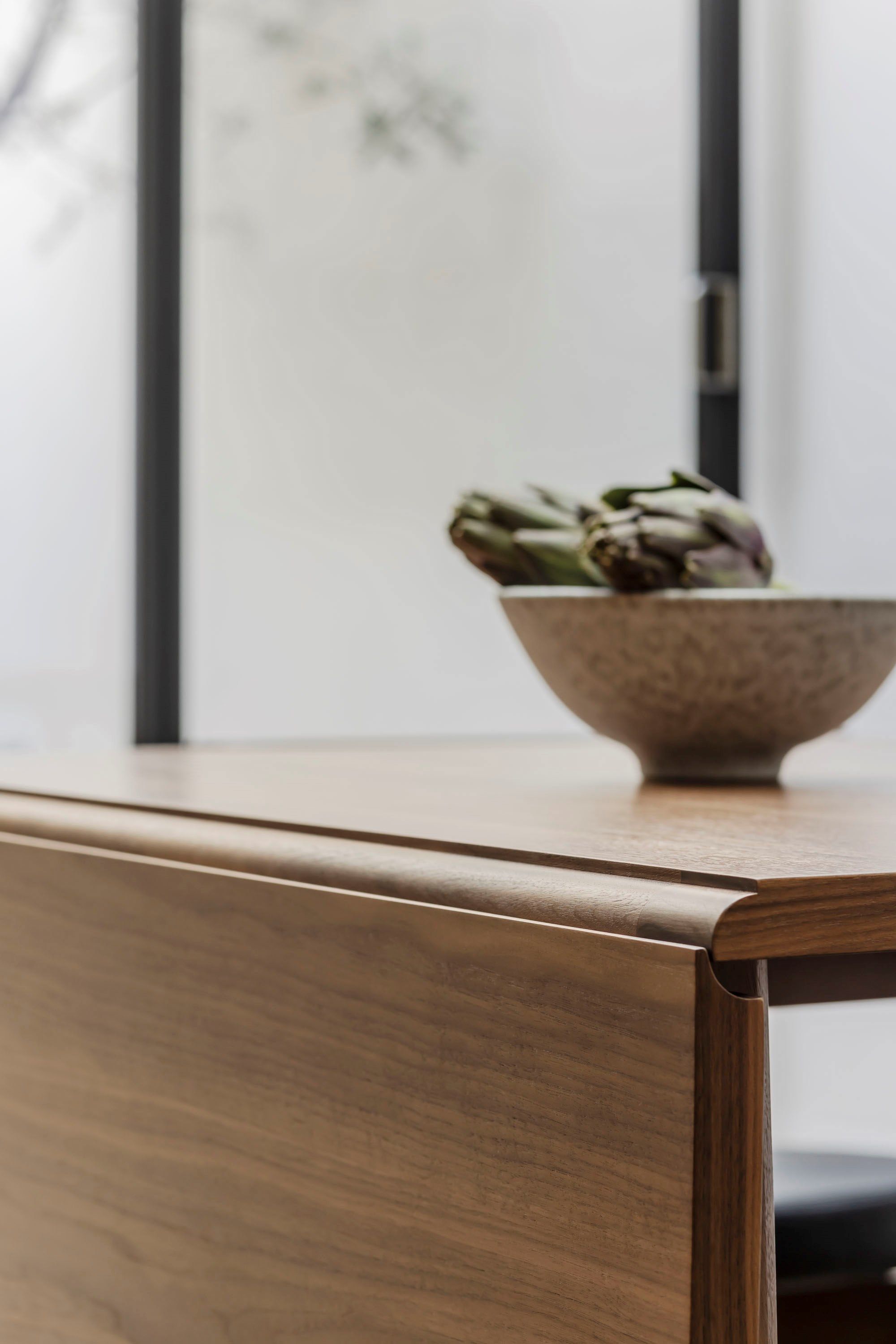 Выдвижной прямоугольный стол с откидной крышкой из грецкого ореха Case MARLOW ARCH-00079064 - Вид №12