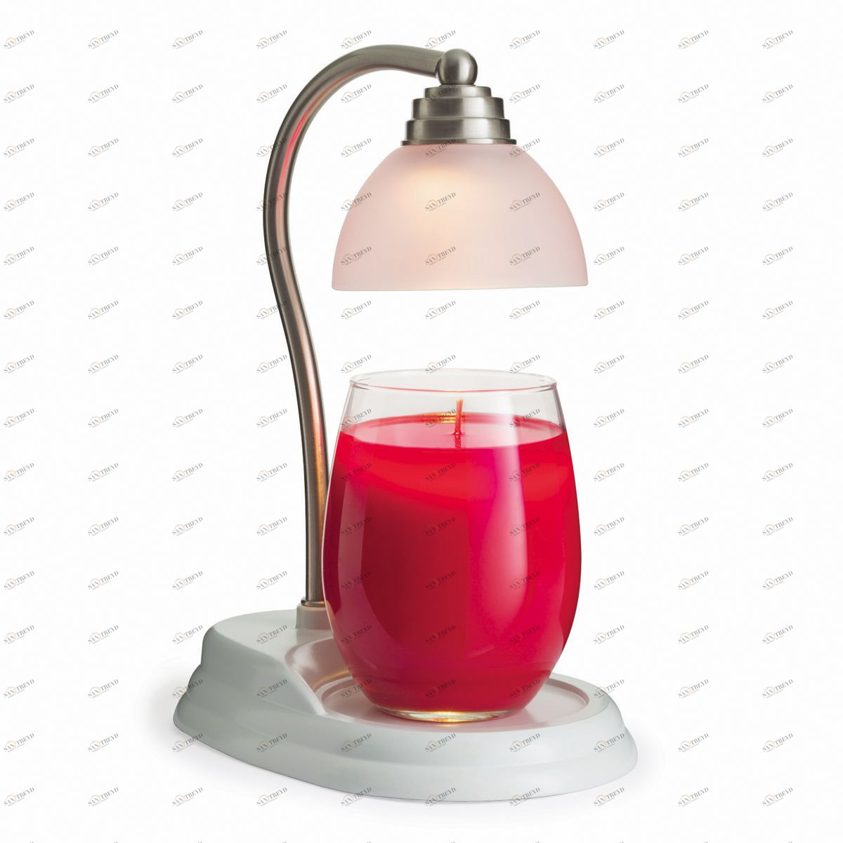 Электрическая лампа для ароматизации "Аврора" белая CANDLE WARMERS  268151 Белый 