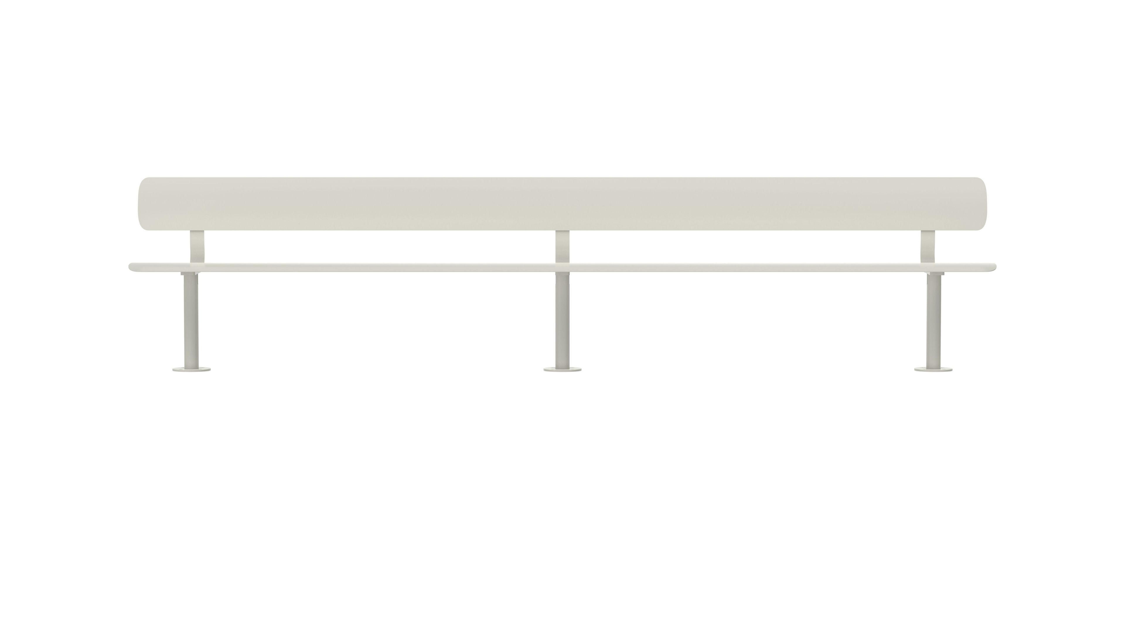 Стальная скамья с порошковым покрытием со спинкой FUNCTIONALS BEN ARCH-00041367 - Вид №98